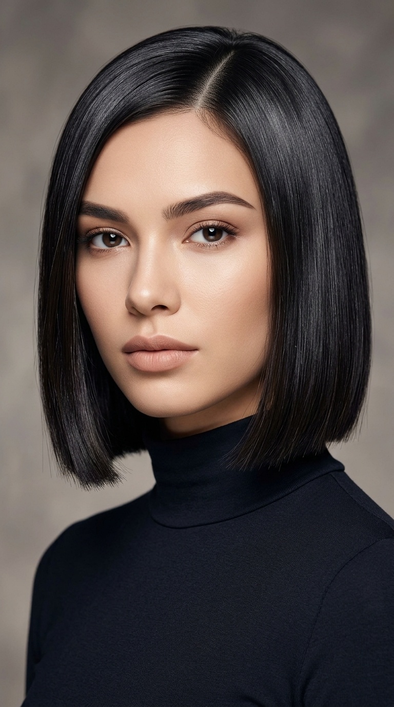Glass Hair Blunt Bob