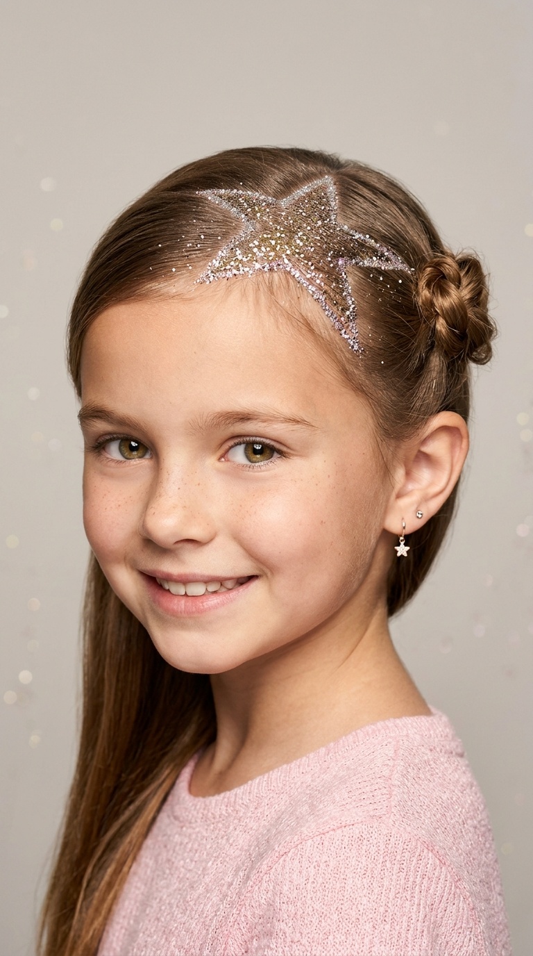 Glitter-Defined Star Part