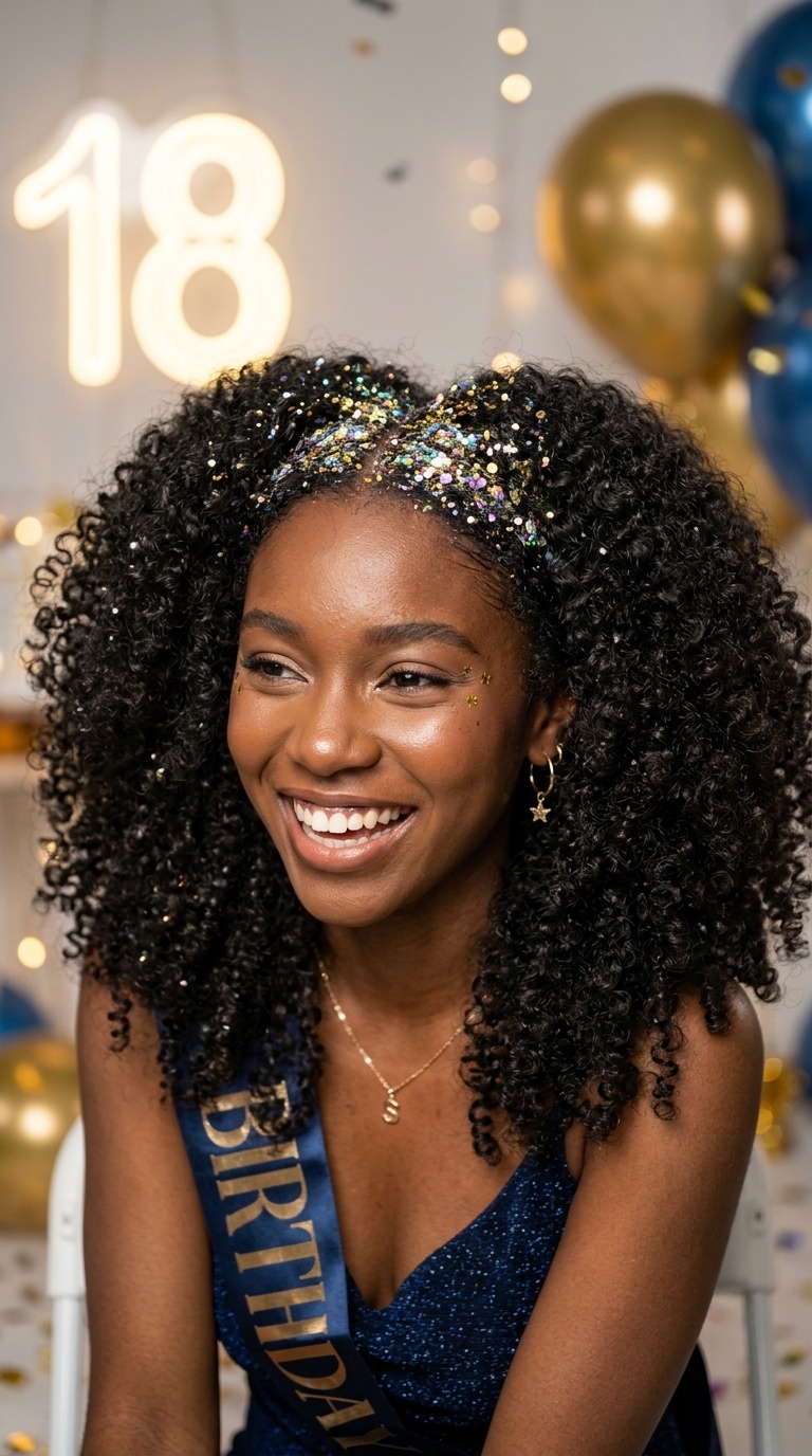 Glitter Roots and Natural Volume