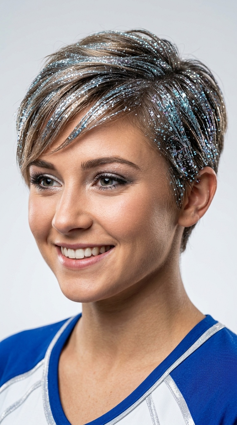 Glitter-Slicked Pixie