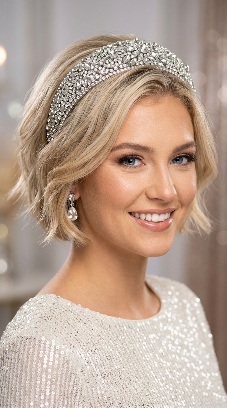 Glitzy Headband Accent