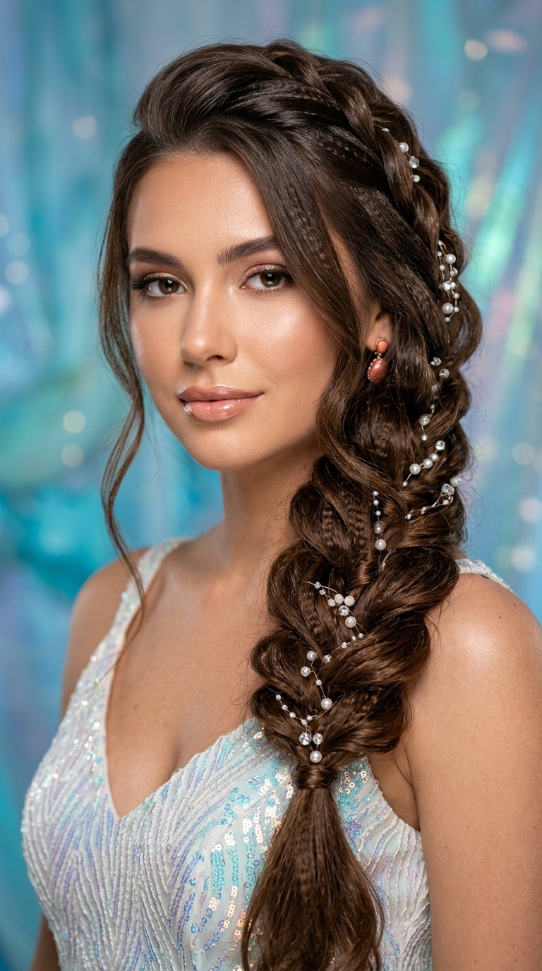 Glossy Hollywood Mermaid Glam