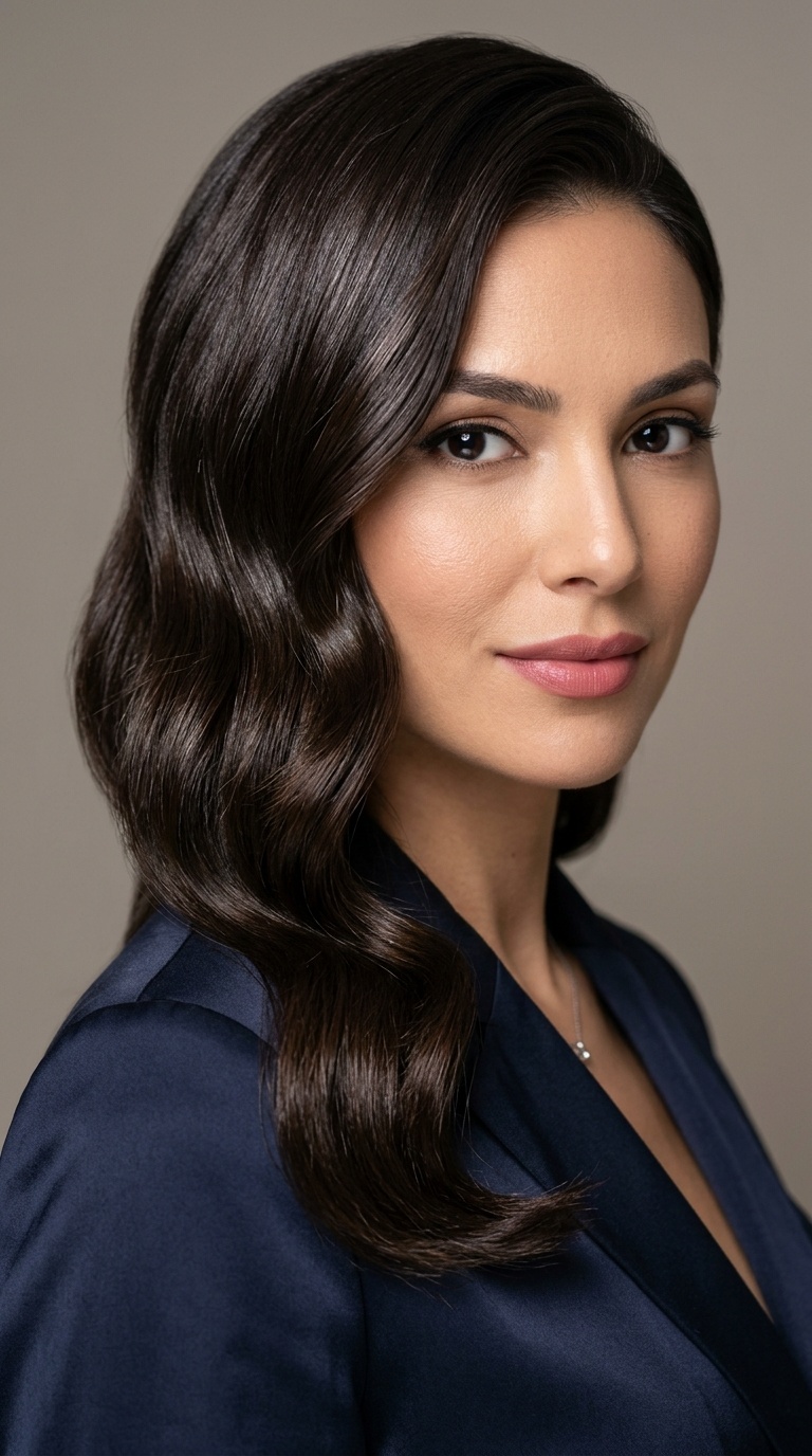 Glossy S-Wave Side Part
