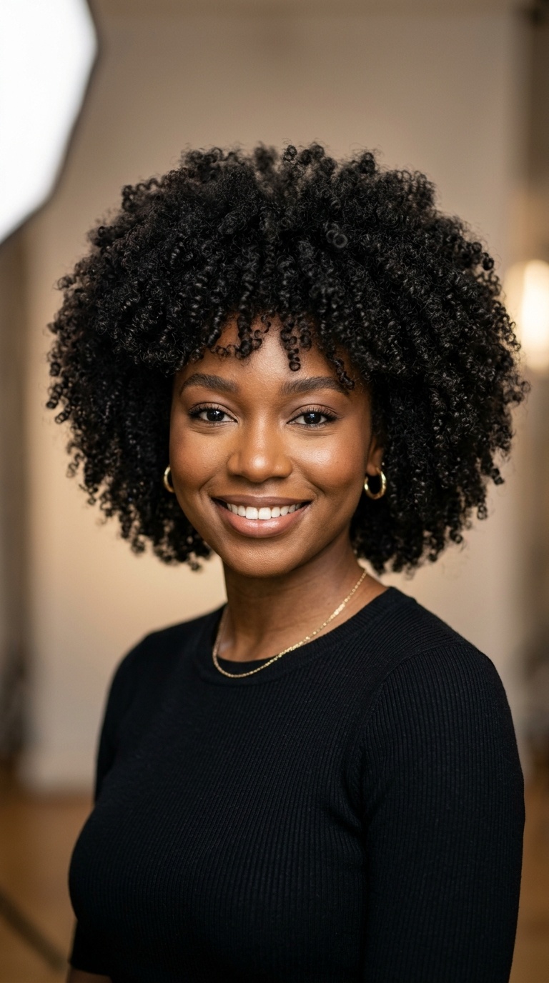 Glueless Afro-Kinky Curly