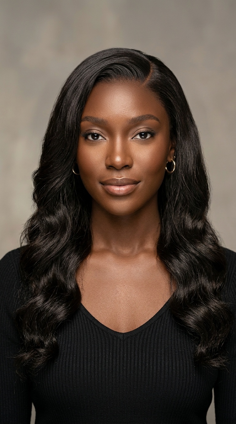 Glueless Side Part Body Wave