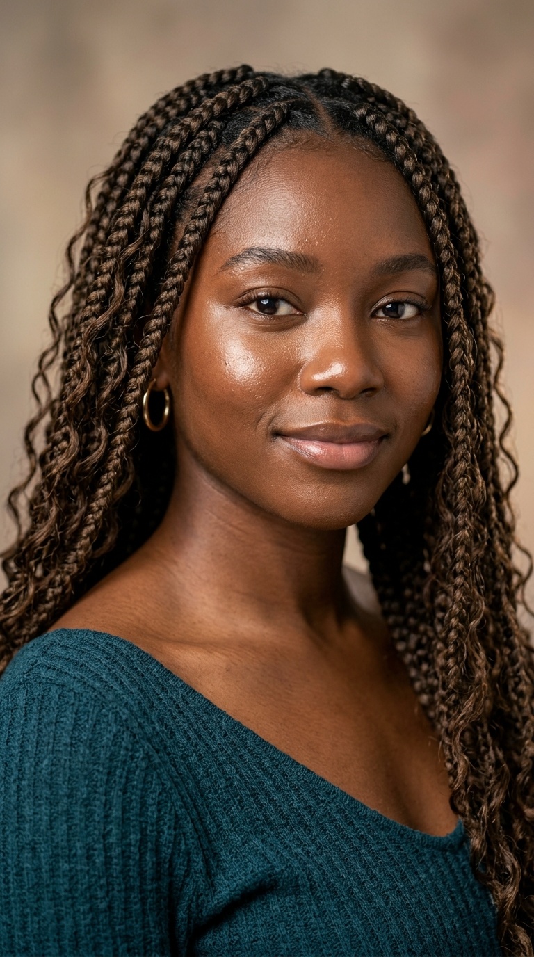 Goddess Box Braids