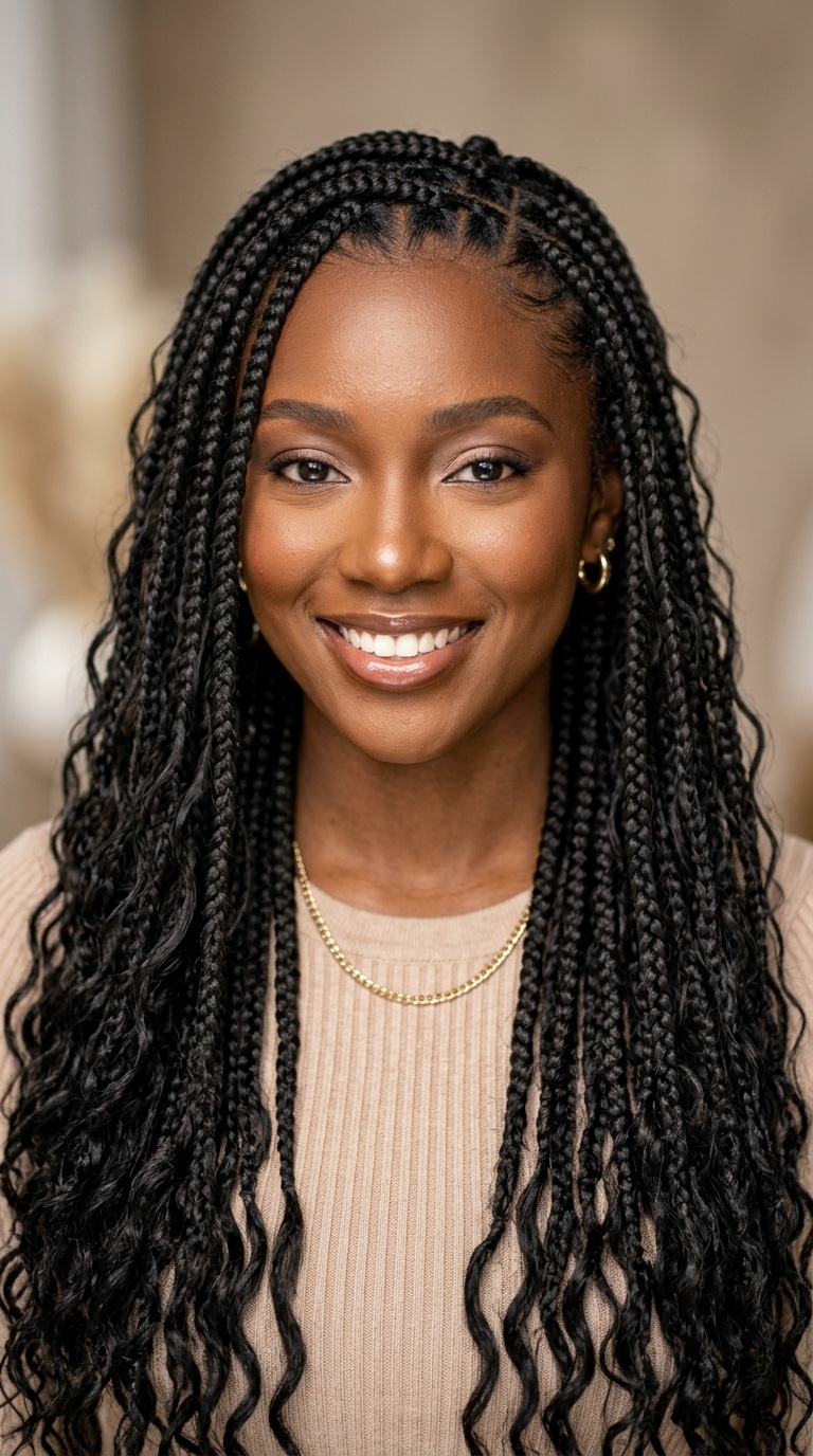 Goddess Box Braids