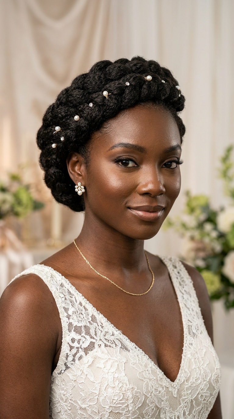 Goddess Crown Braid