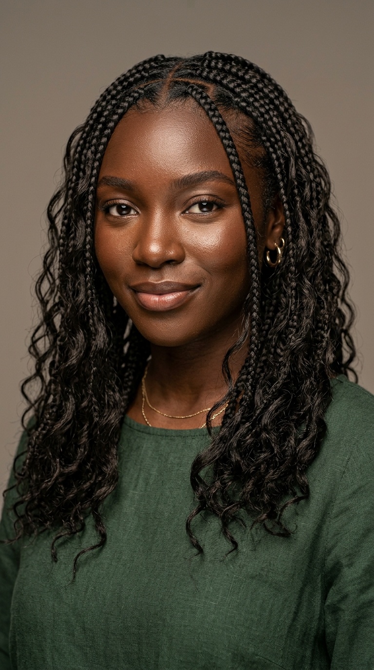 Goddess Knotless with Human Hair
