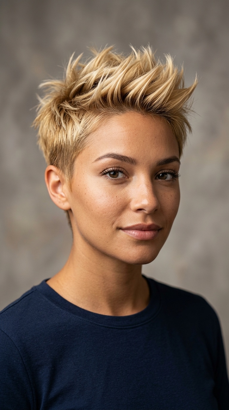 Golden Blonde Tapered Crown