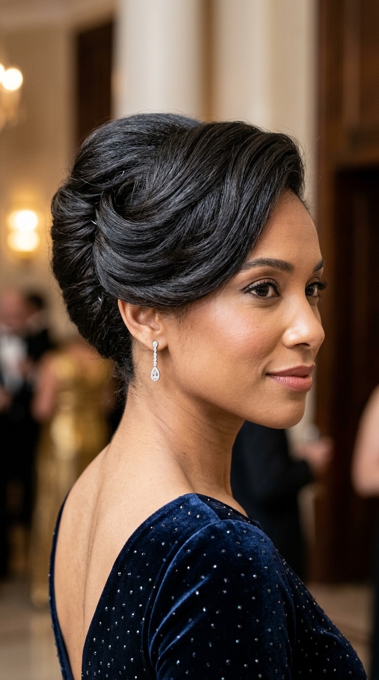 Graceful French Twist