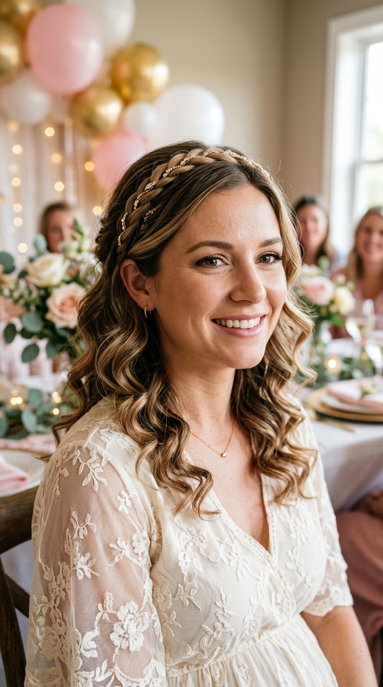 Grecian Goddess Braided Headband