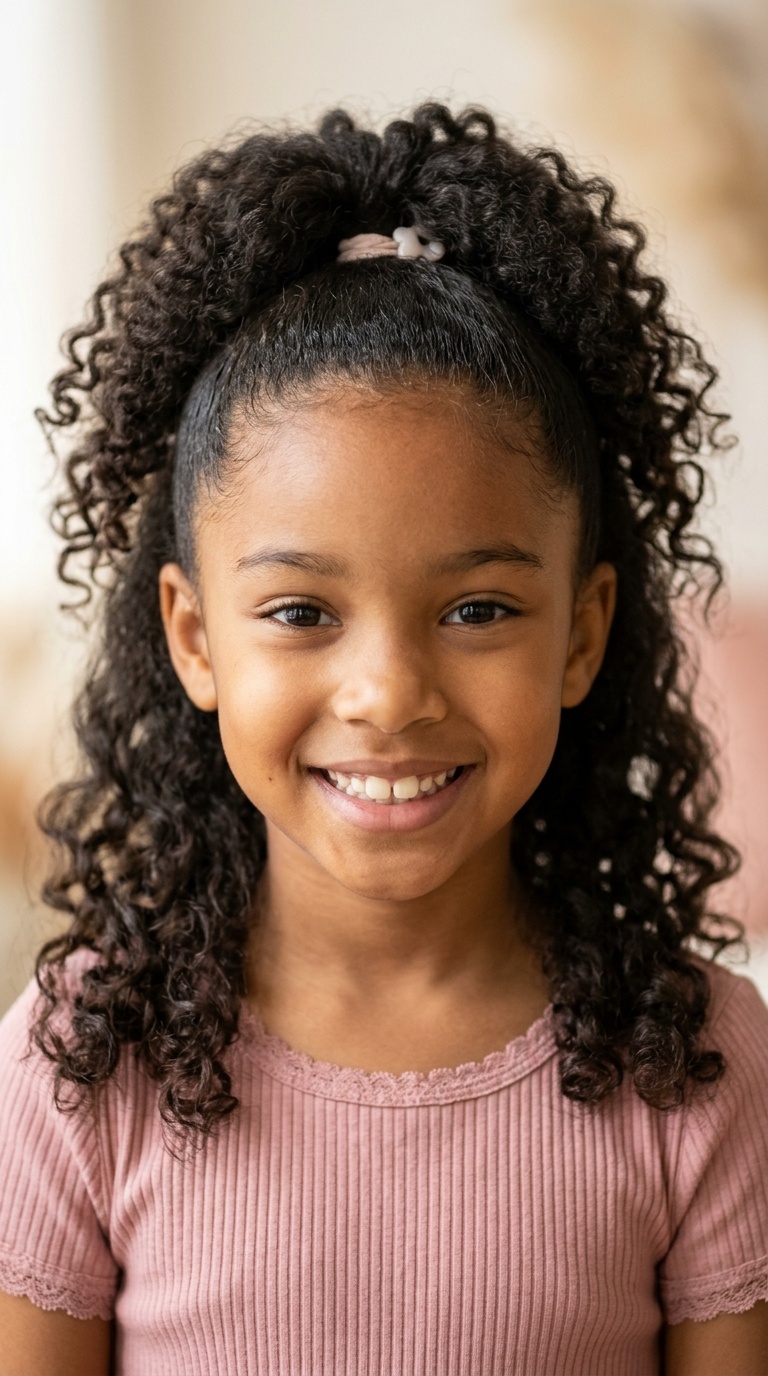 Half-Up Bouncy Pony