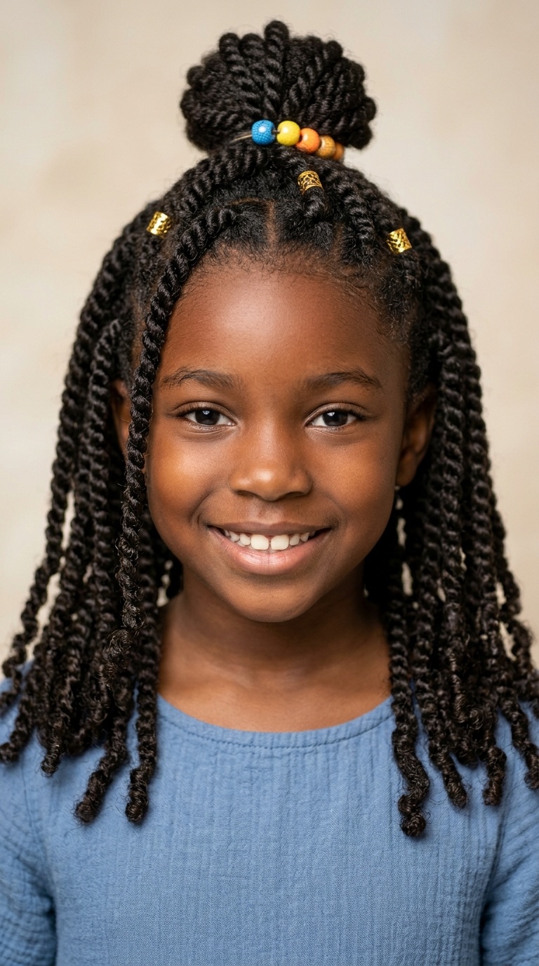 Half-Up, Half-Down Twists