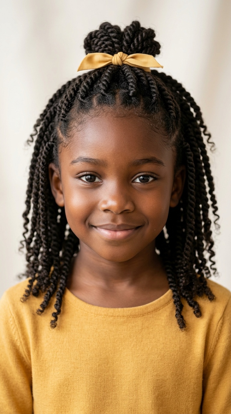 Half-Up, Half-Down Twists