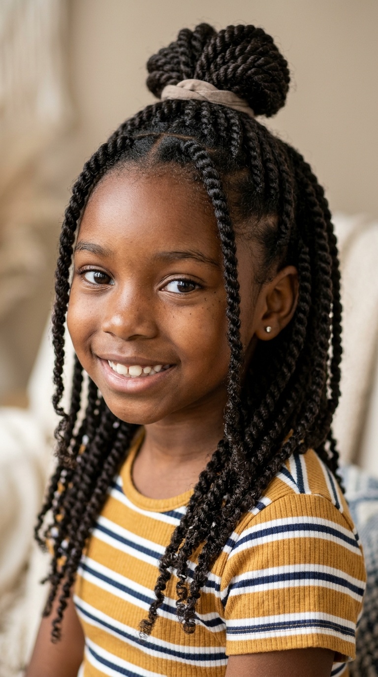 Half-Up, Half-Down Twists