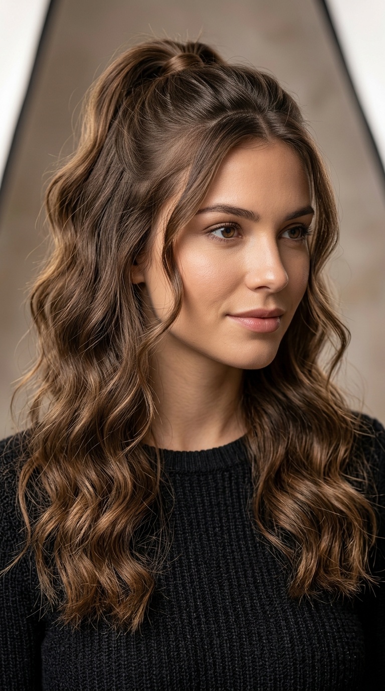 Half-Up Half-Down Waves