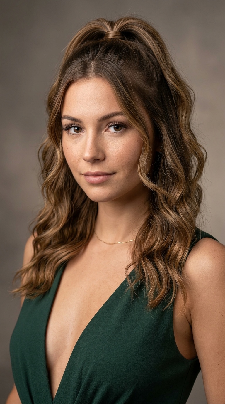 Half-Up Half-Down Waves