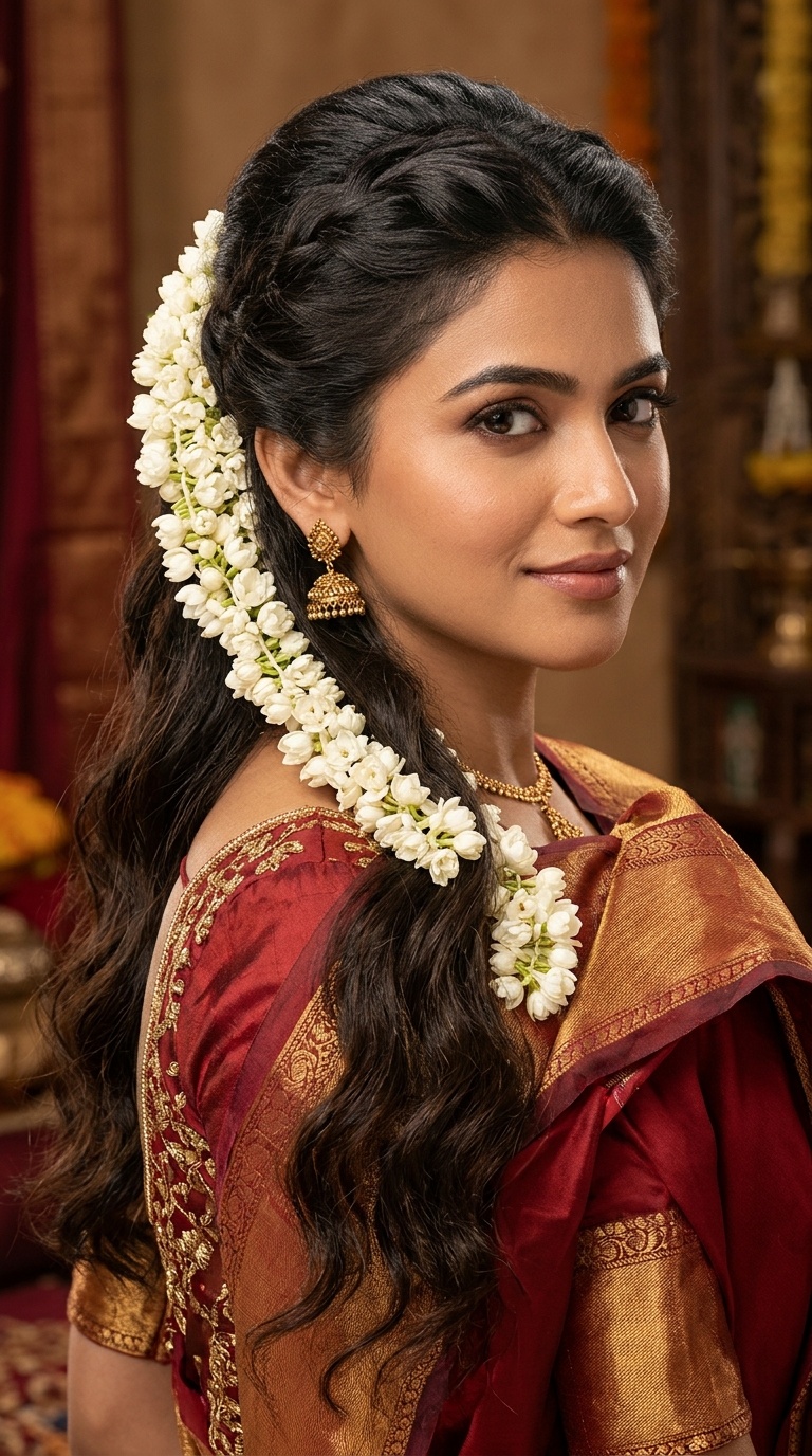 Half-Up Half-Down with Jasmine