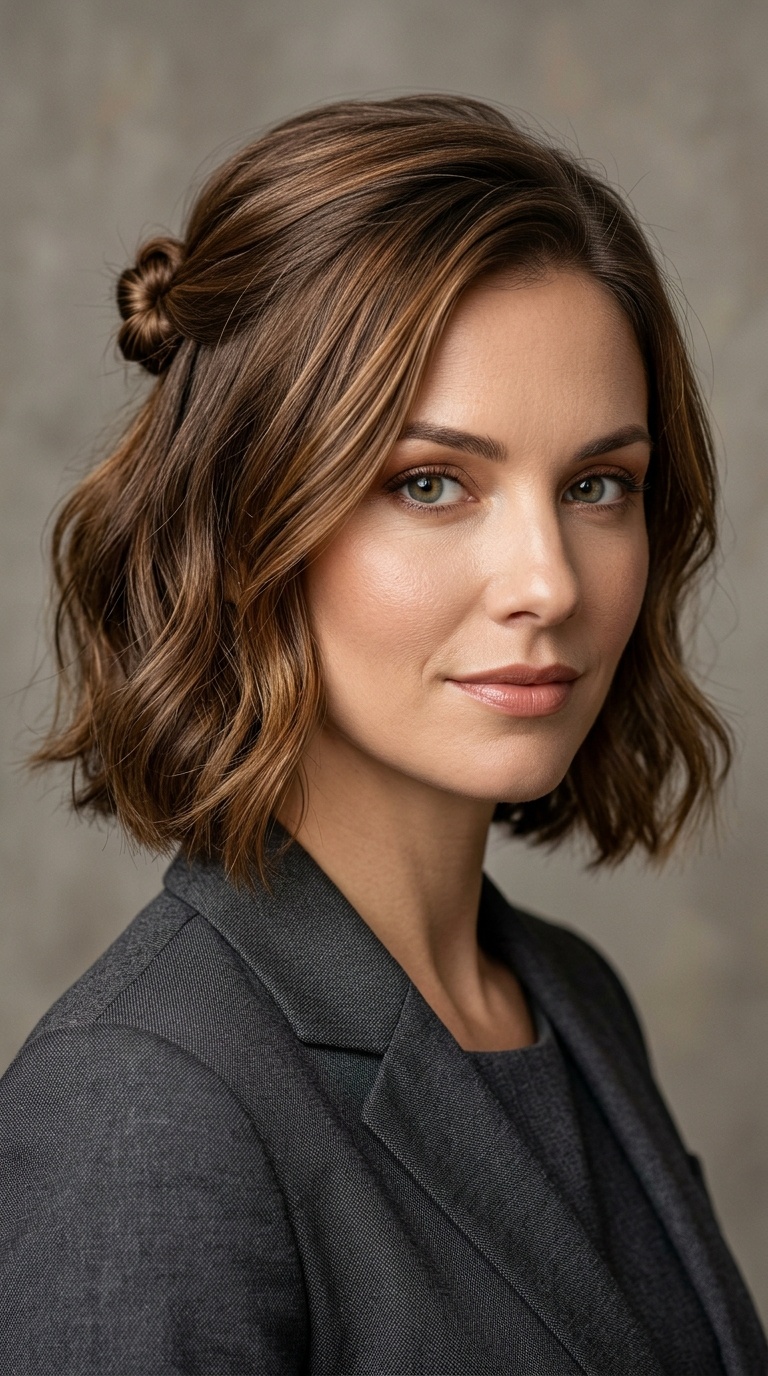 Half-Up Micro Knot