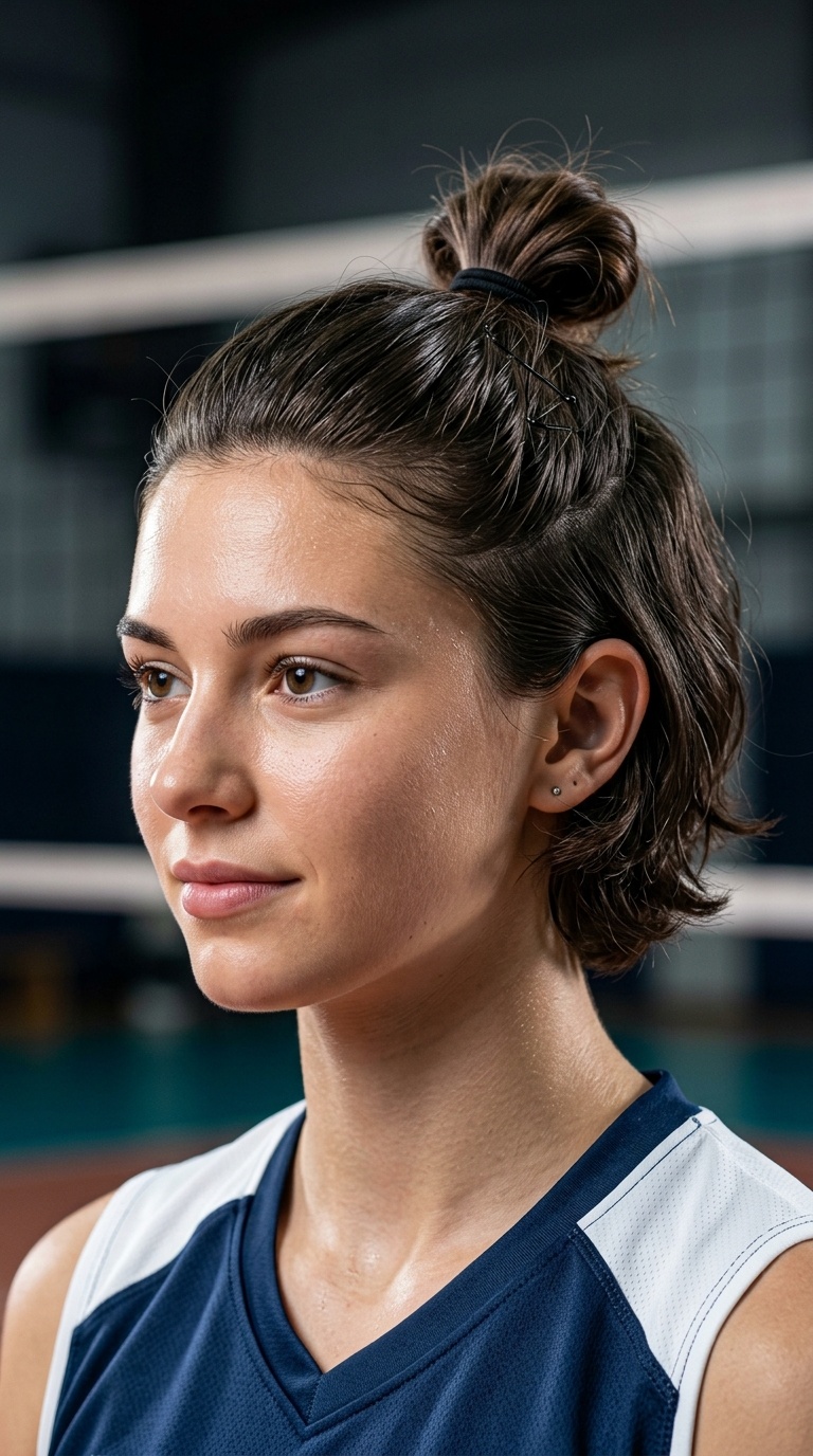 Half-Up Top Knot