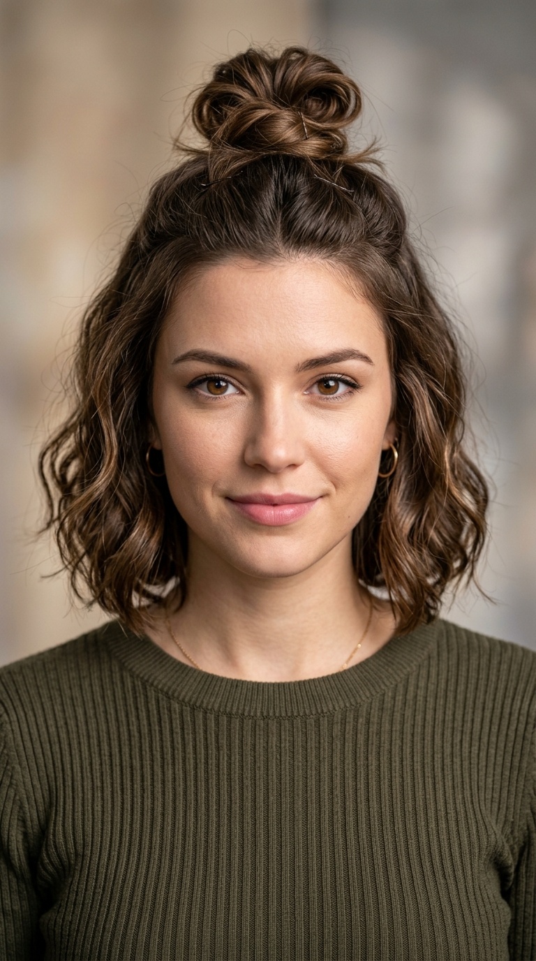 Half-Up Top Knot