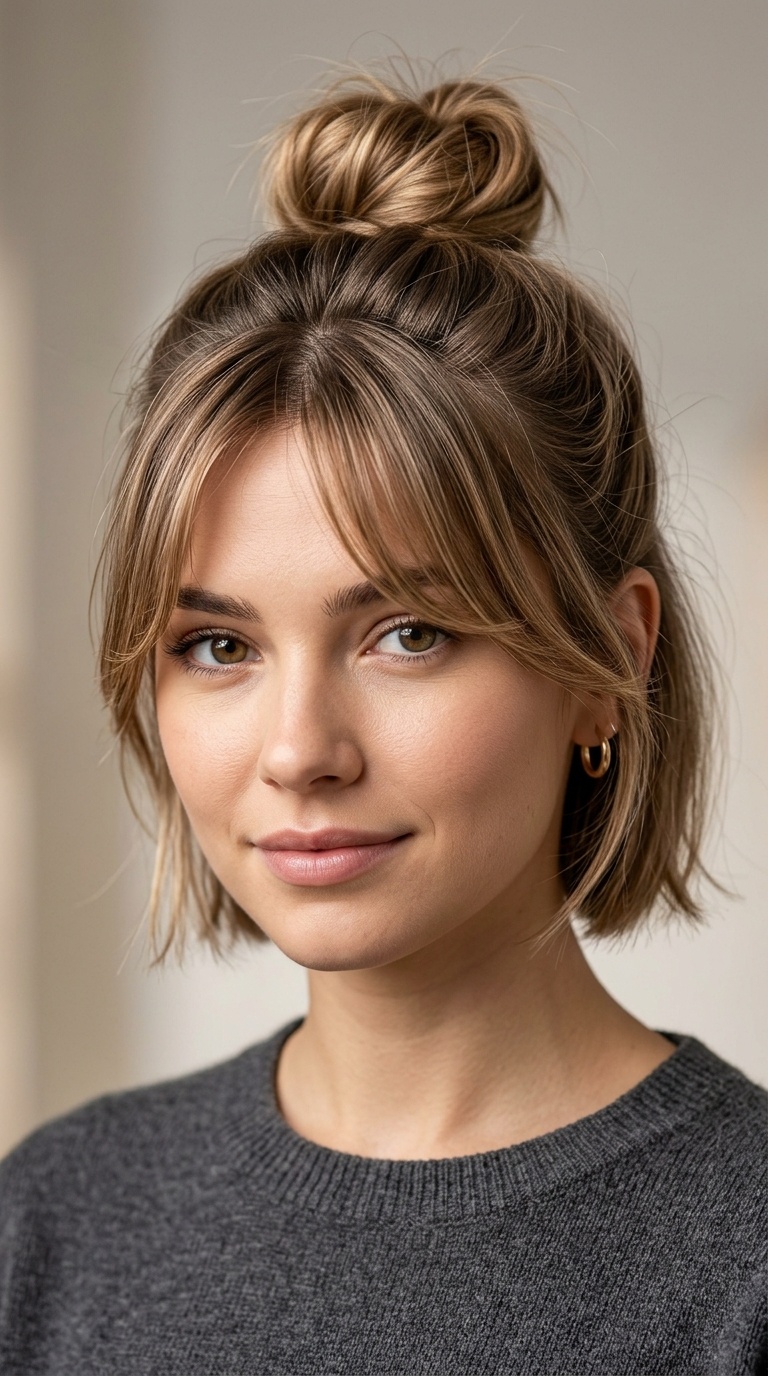Half-Up Top Knot