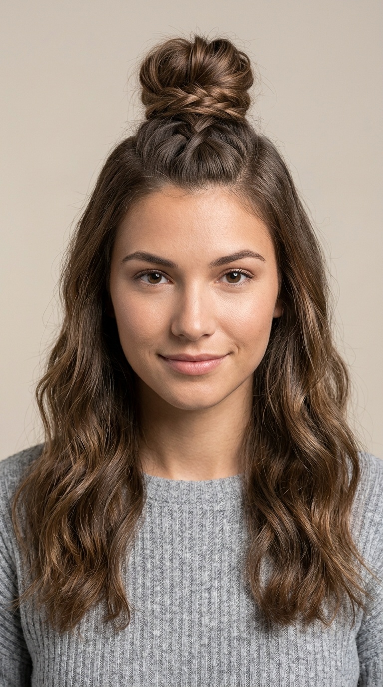 Half-Up Top Knot