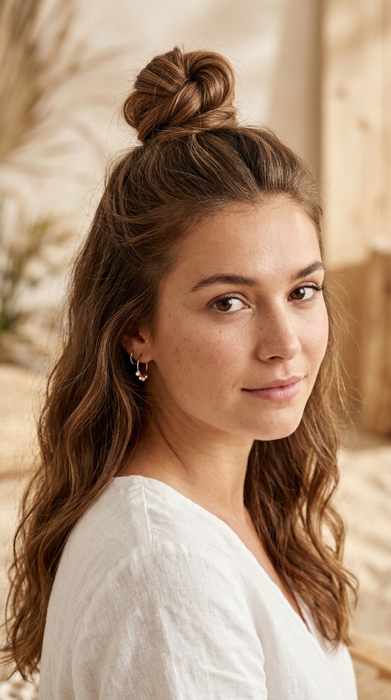 Half-Up Top Knot