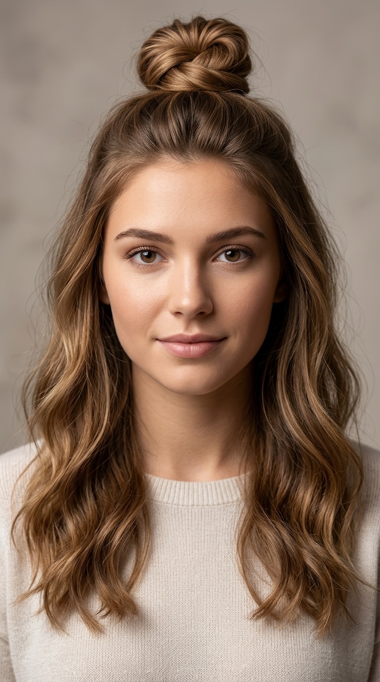Half-Up Top Knot