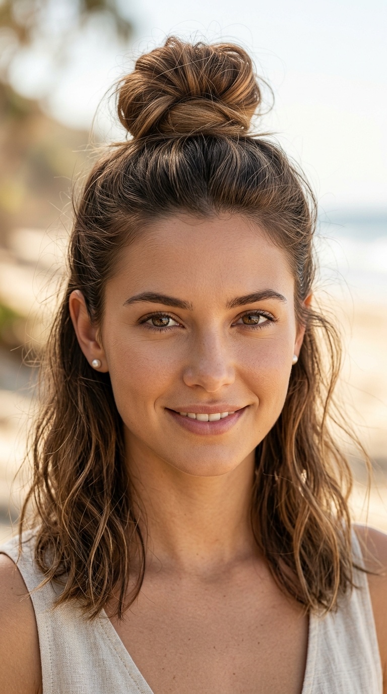 Half-Up Top Knot