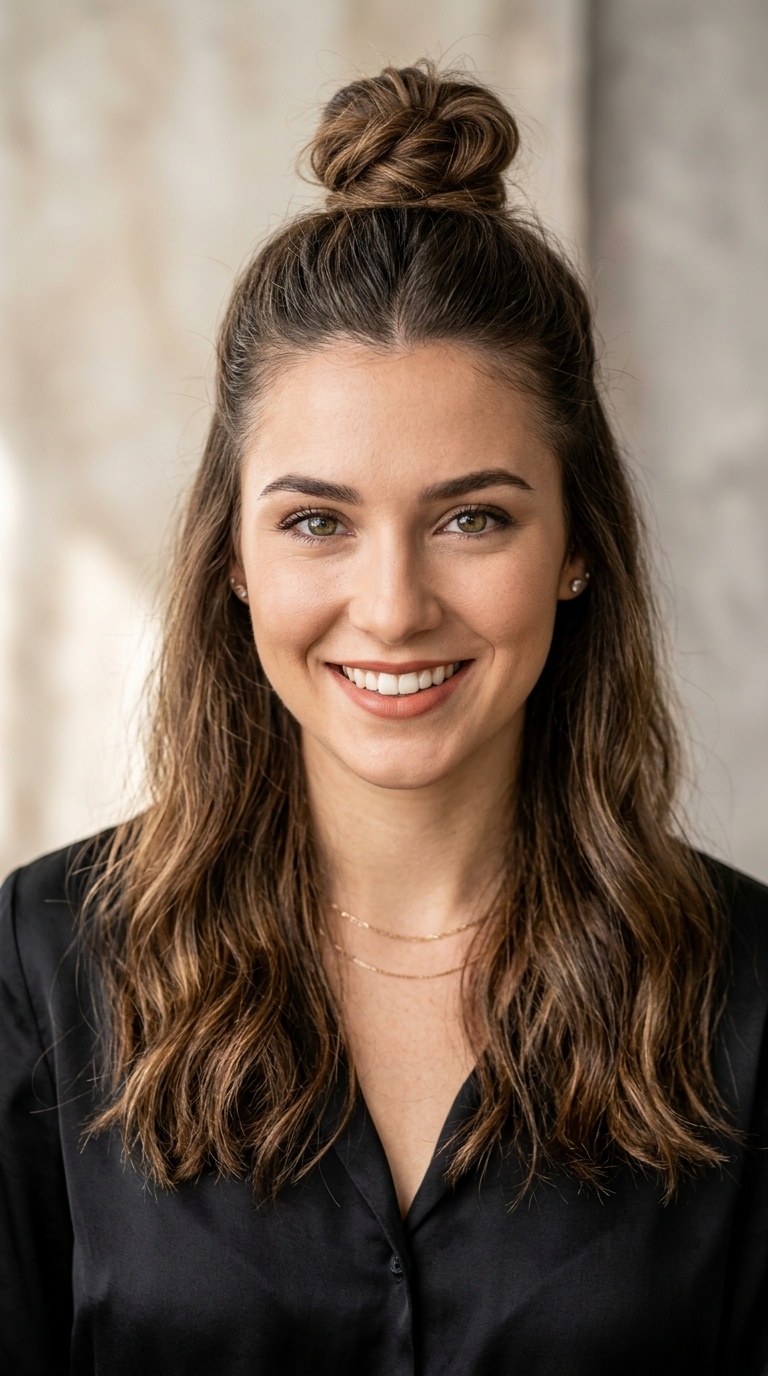 Half-Up Top Knot