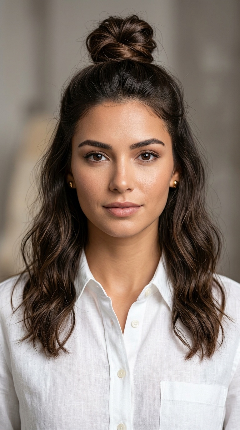 Half-Up Top Knot