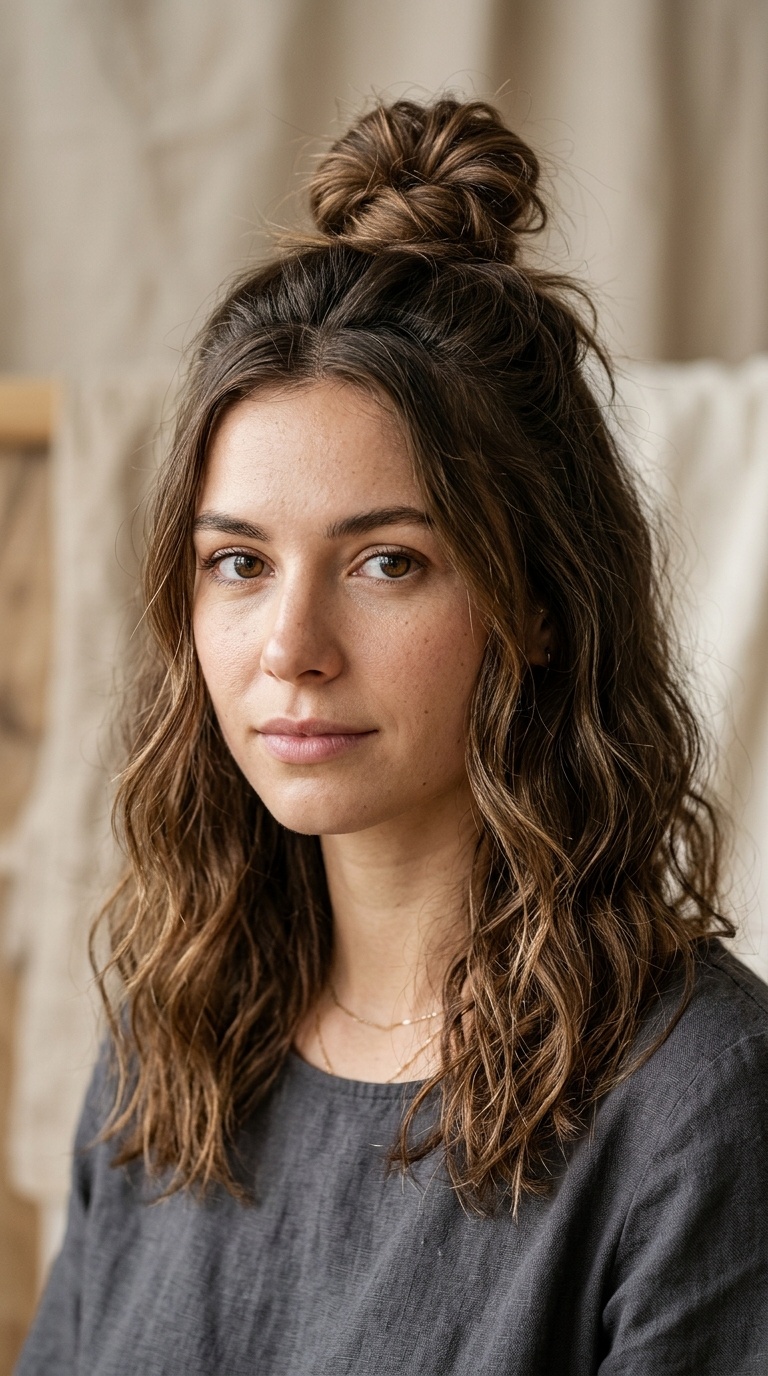 Half-Up Top Knot