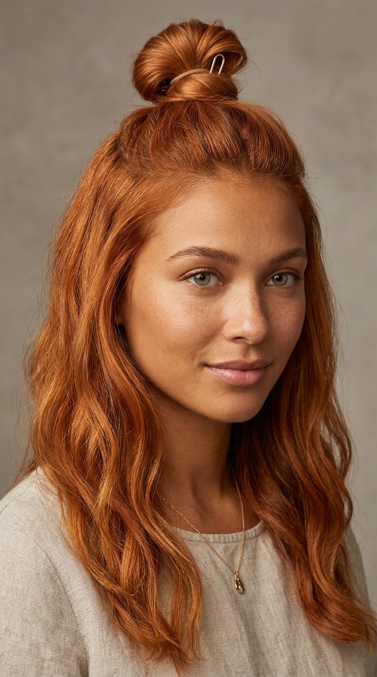 Half-Up Top Knot