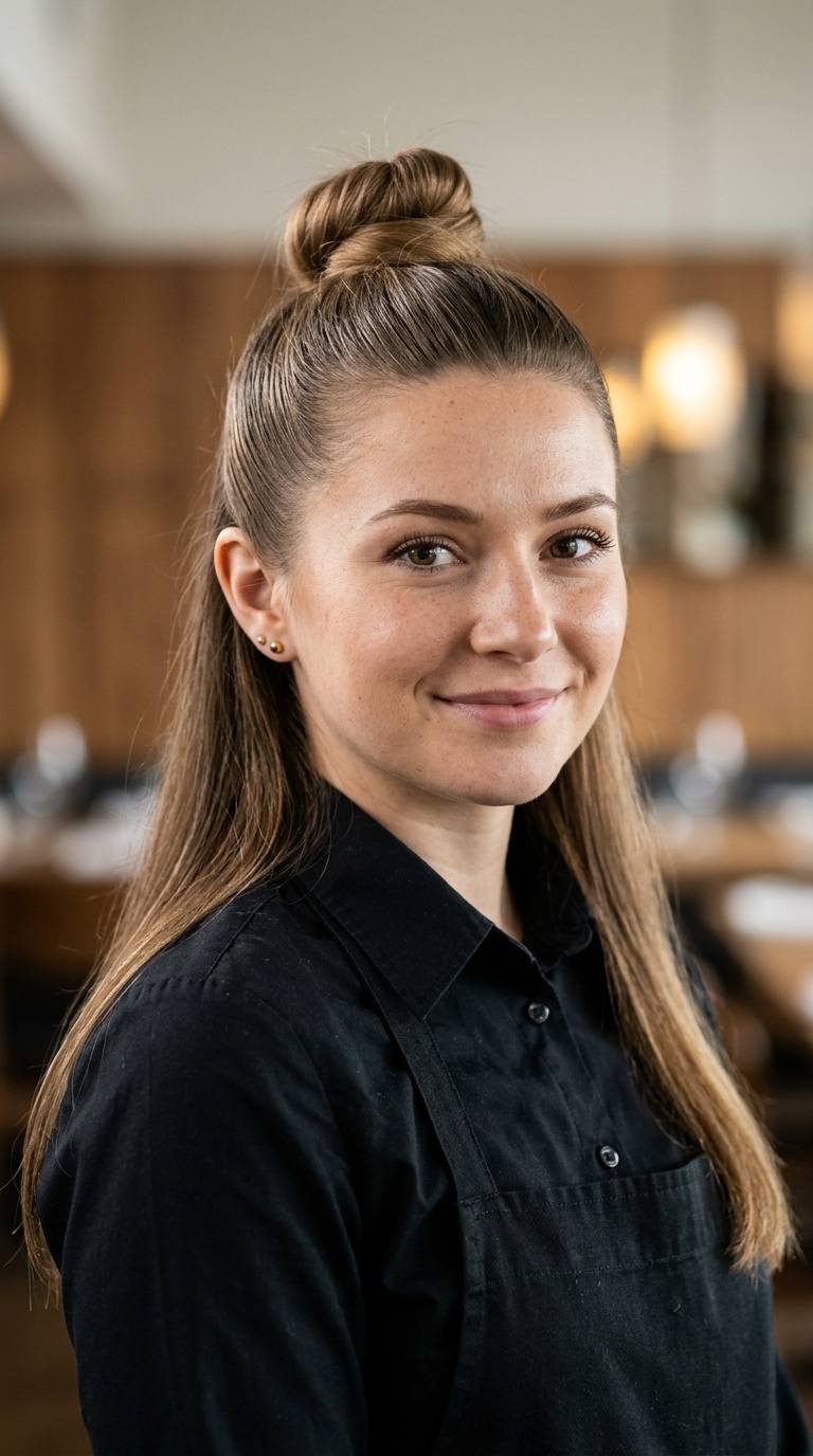 Half-Up Top Knot