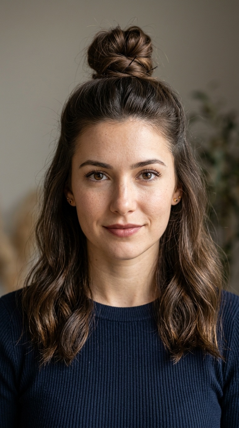 Half-Up Top Knot