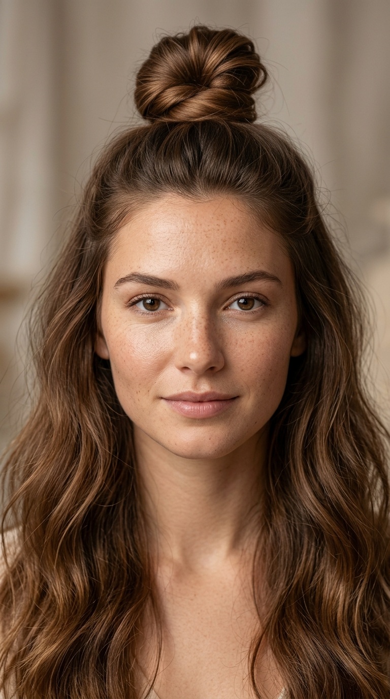 Half-Up Top Knot