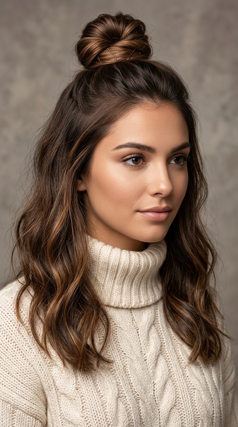 Half-Up Top Knot