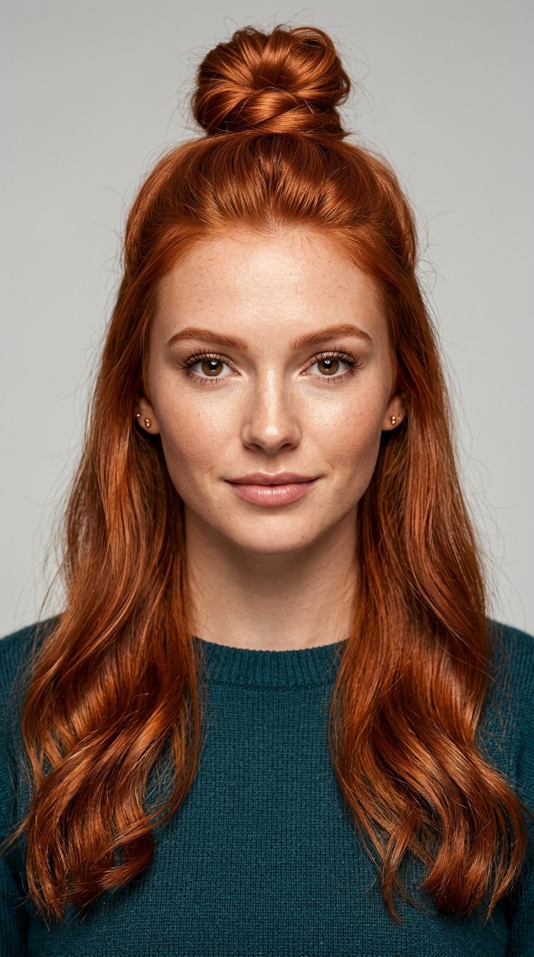 Half-Up Top Knot