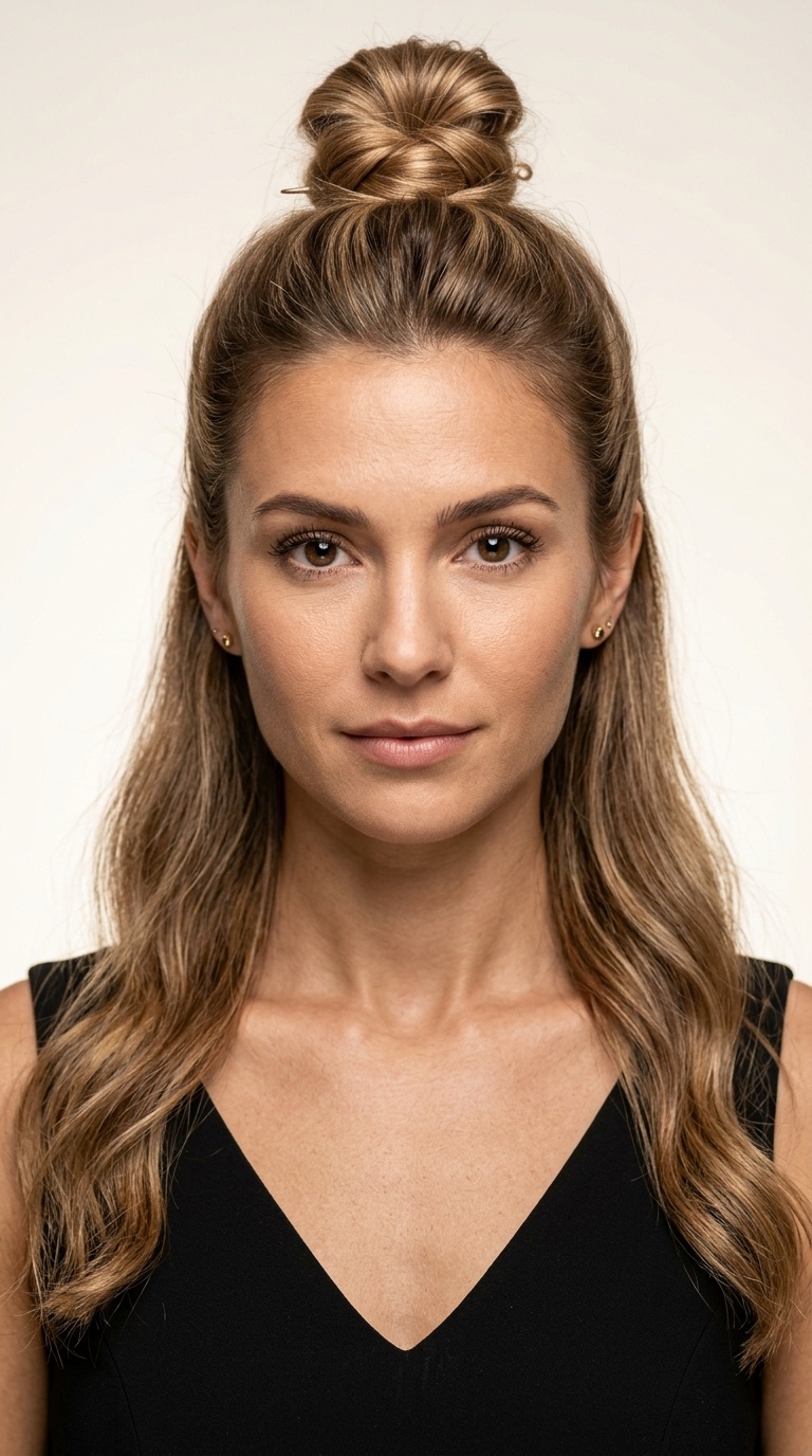 Half-Up Top Knot