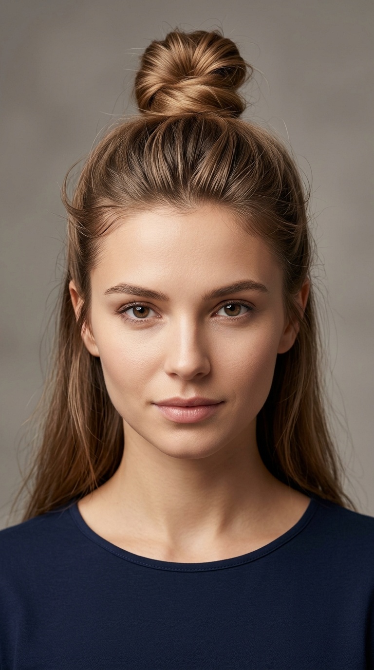 Half-Up Top Knot