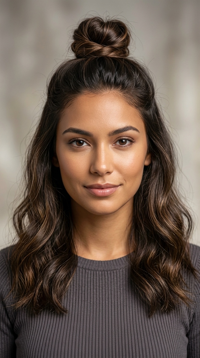 Half-Up Top Knot