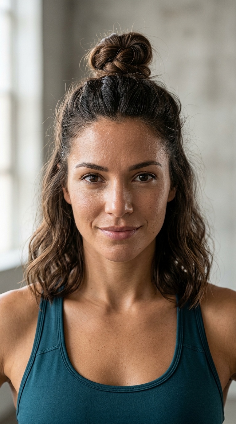 Half-Up Top Knot