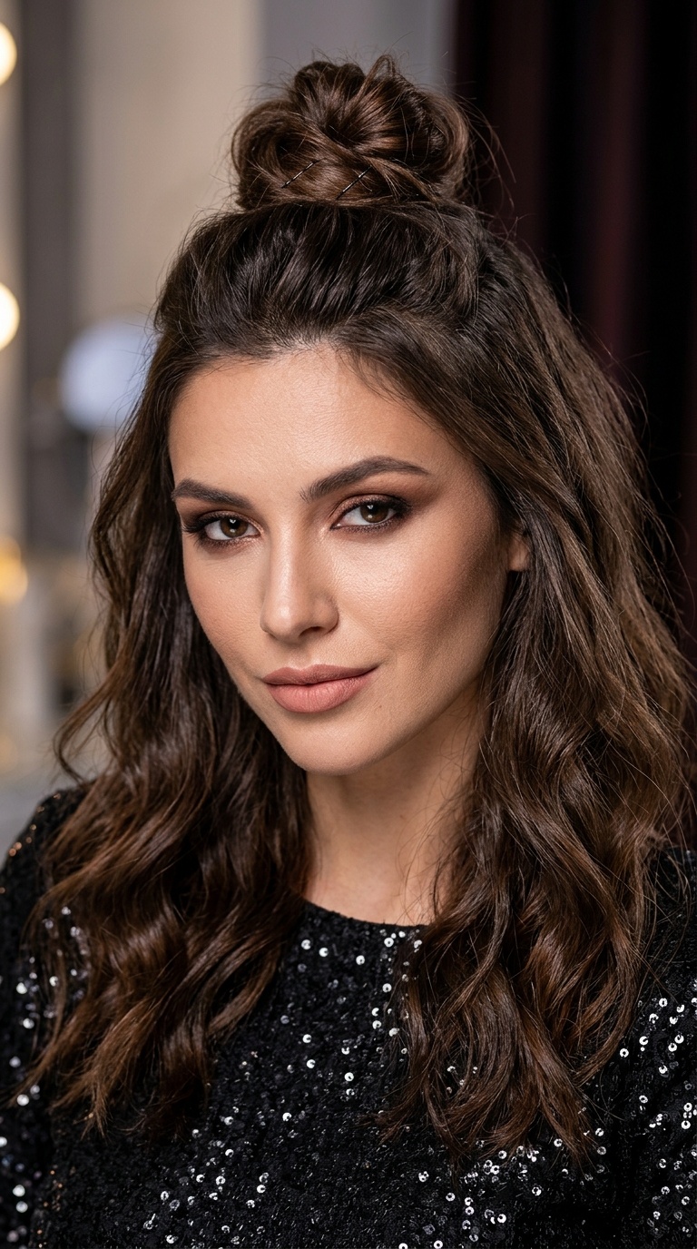 Half-Up Top Knot