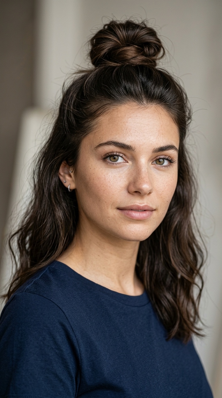 Half-Up Top Knot