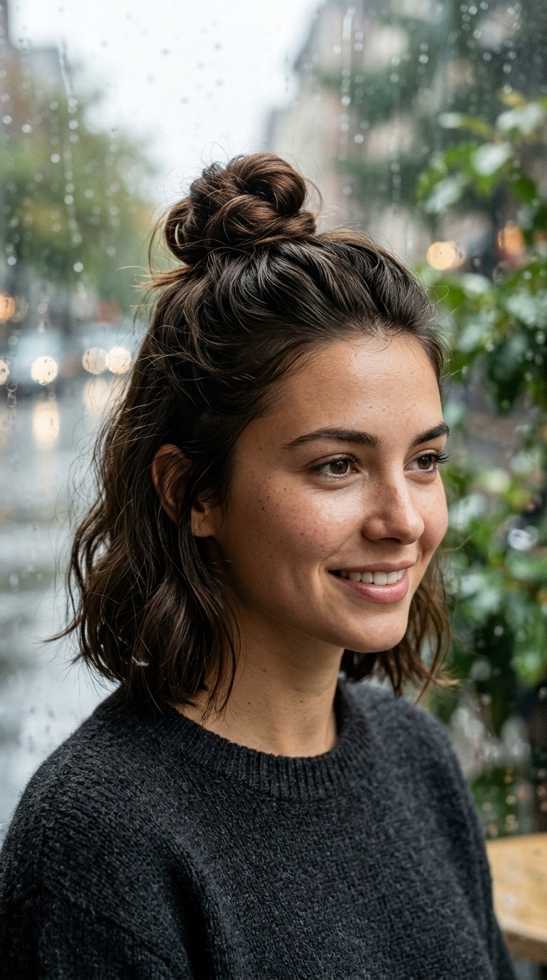 Half-Up Top Knot