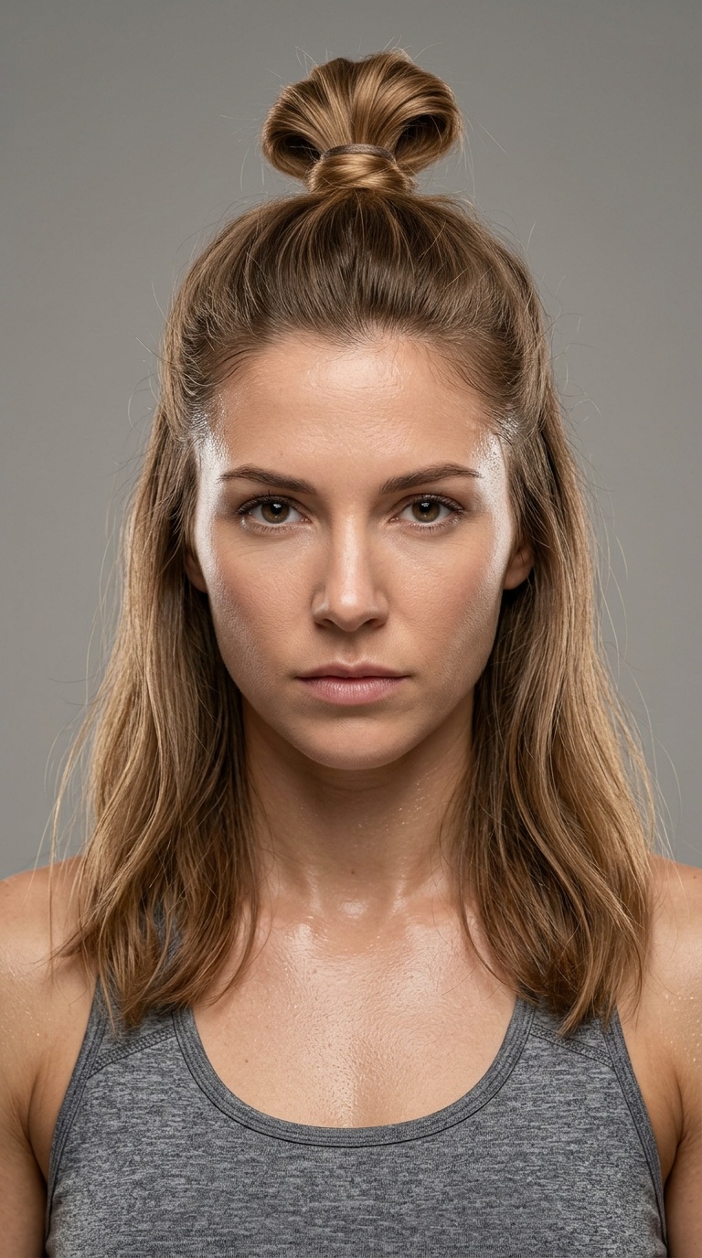 Half-Up Top Knot