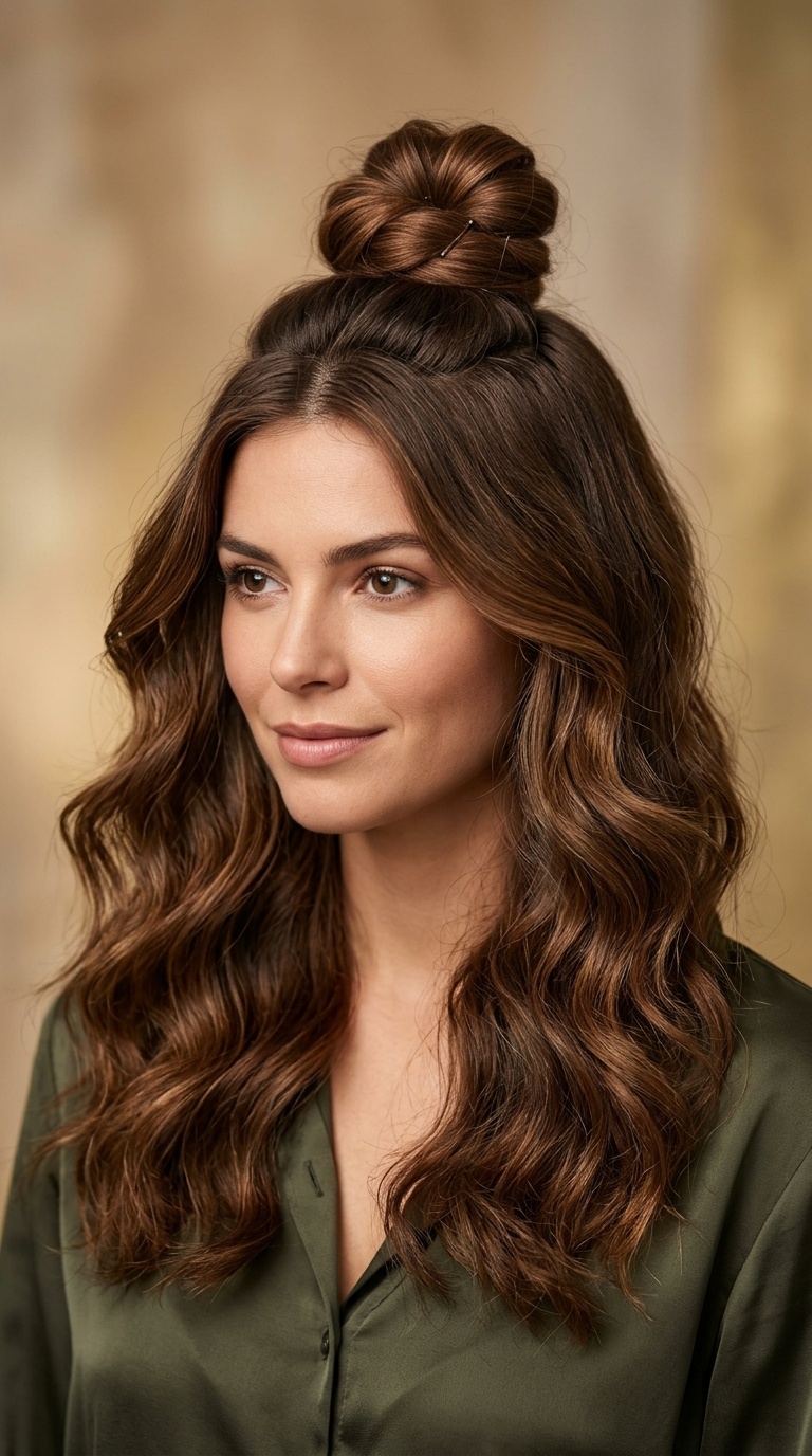 Half-Up Top Knot
