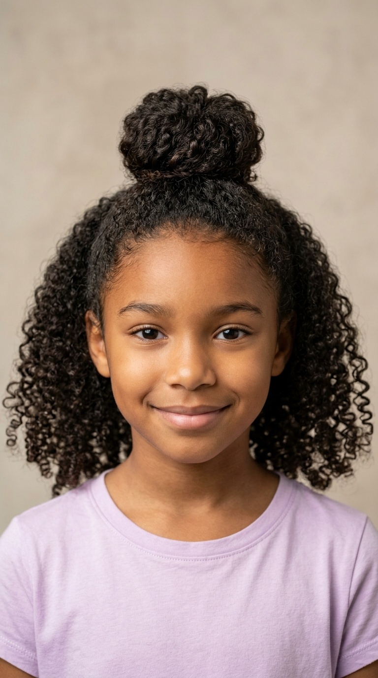 Half-Up Top Knot